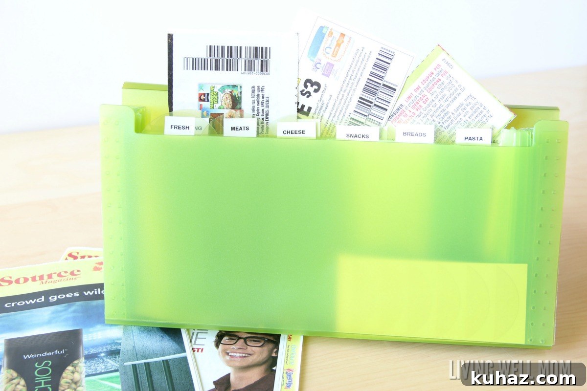 The Simple Way to Organize Coupons - you don’t need a complicated system to save money with coupons. Find out how to do it quickly and easily here, plus a new time-saving tip that will make a huge difference!