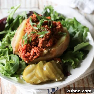 veggie-packed sloppy joes