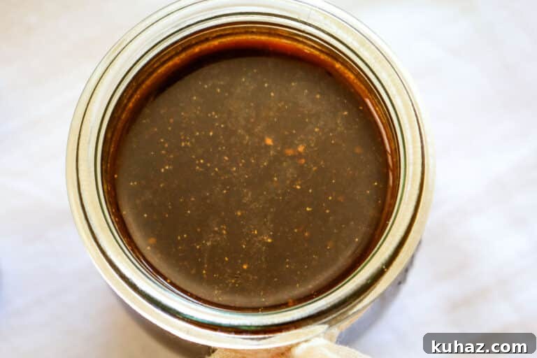 Homemade Worcestershire Sauce Recipe 15 dark Worcestershire sauce in a jar