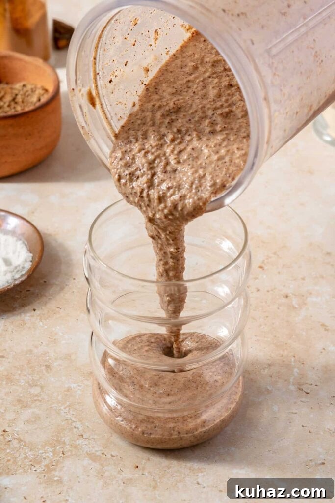 Snickerdoodle Cookie Smoothie Recipe 4 Snickerdoodle Chip Smoothie topped with cacao nibs