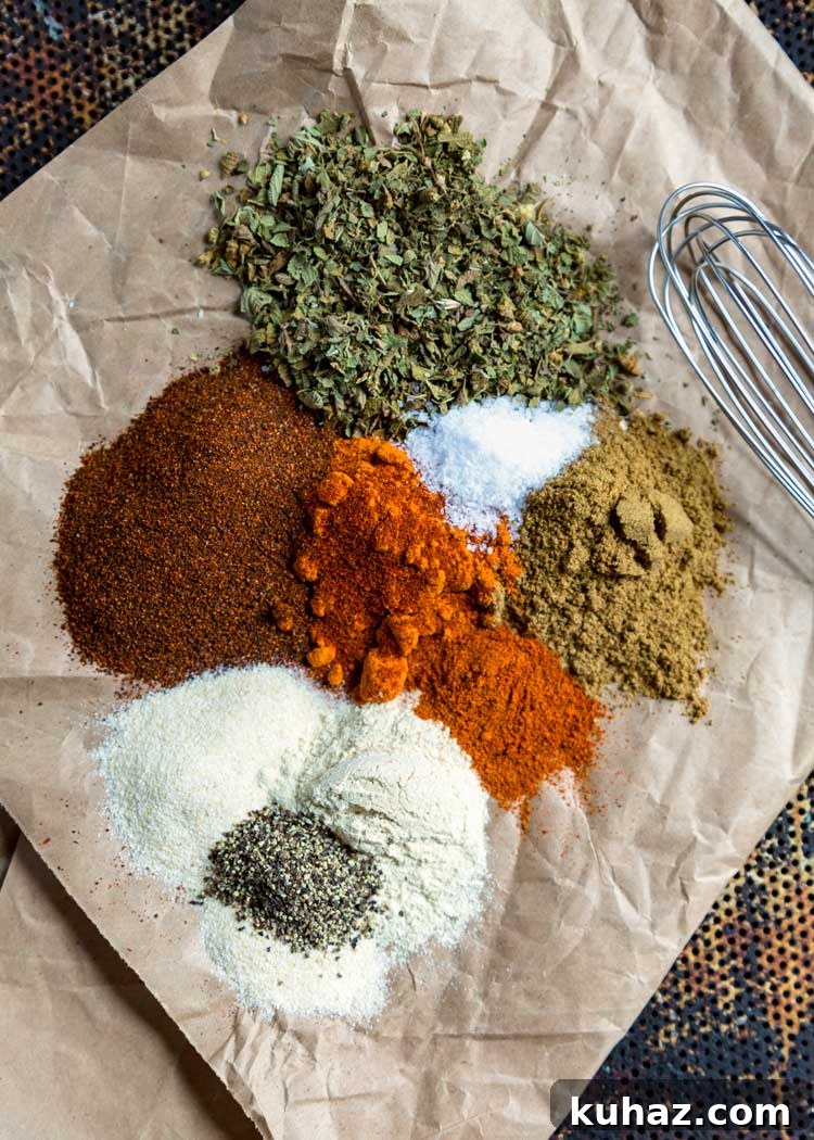 Homemade Taco Seasoning Spice Blend