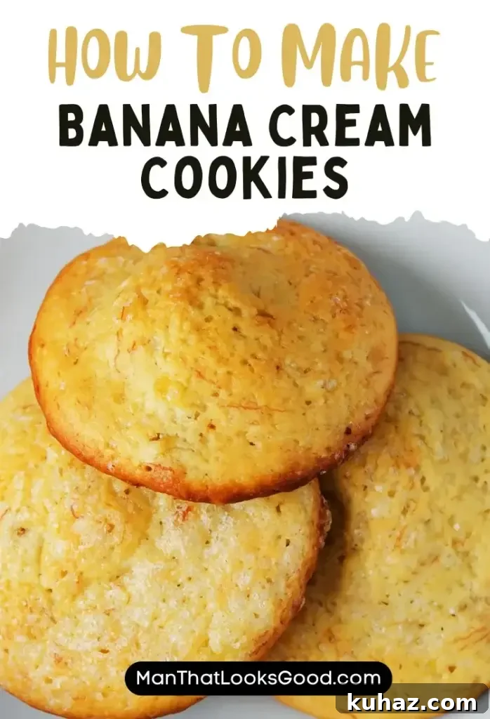 Stored Banana Cream Cookies