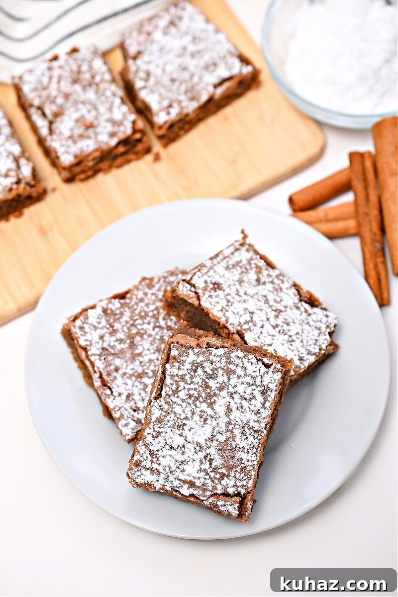 Low-Carb Gingerbread Brownies Recipe 2 Low-Carb Gingerbread Brownies