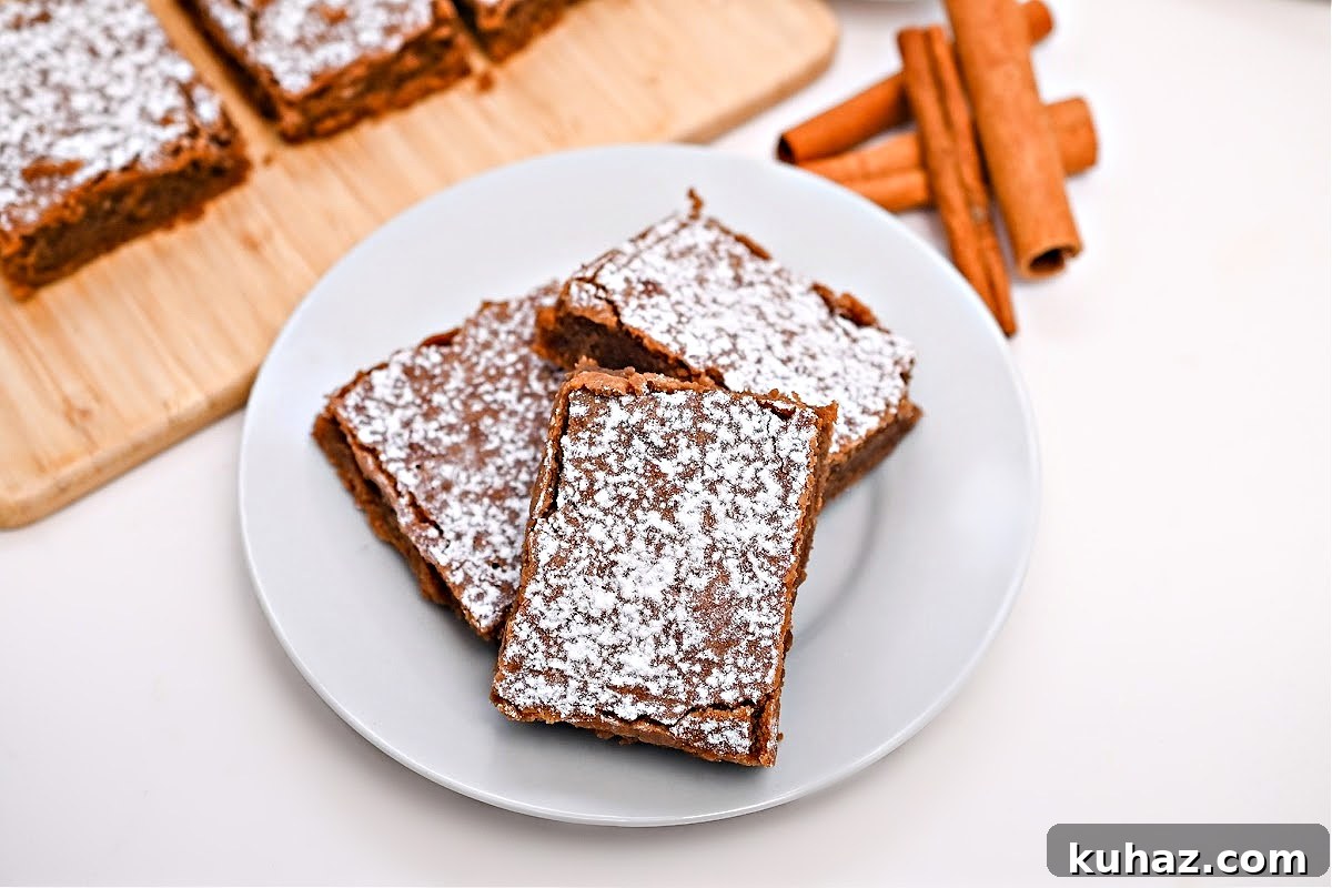 Low-Carb Gingerbread Brownies Recipe 3 Low-Carb Gingerbread Brownies