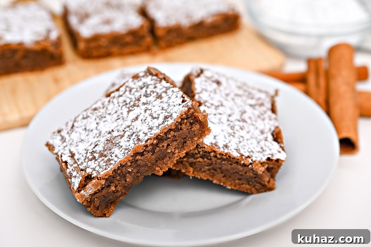 Low-Carb Gingerbread Brownies Recipe 5 Low-Carb Gingerbread Brownies