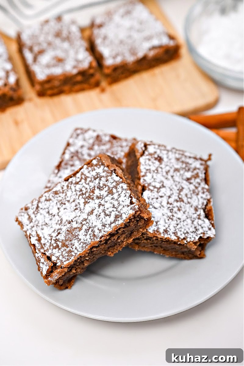 Low-Carb Gingerbread Brownies Recipe 6 Low-Carb Gingerbread Brownies