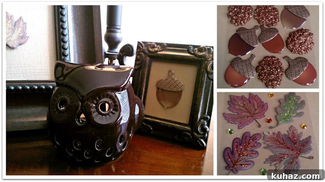 Fall frames display