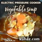Weekly Recipe Newsletter Collection 408 10 Electric Pressure Cooker Vegetable Soup