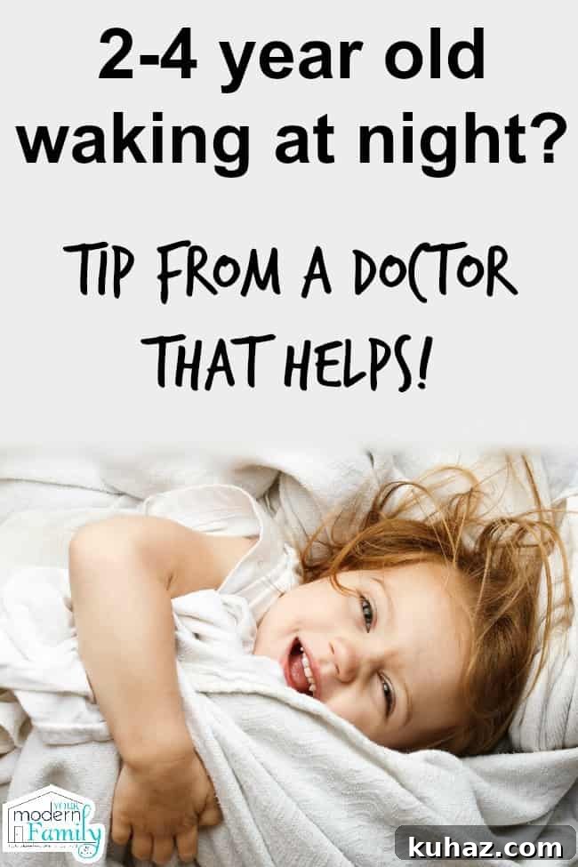 Why Is My 2-Year-Old Waking at Night? Pediatrician Advice 2 2, 3, 4 year old waking up at night