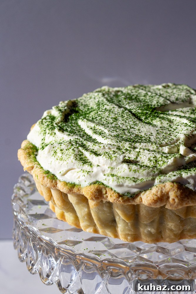 Silky Matcha Cream Pie Recipe 5 matcha cream pie