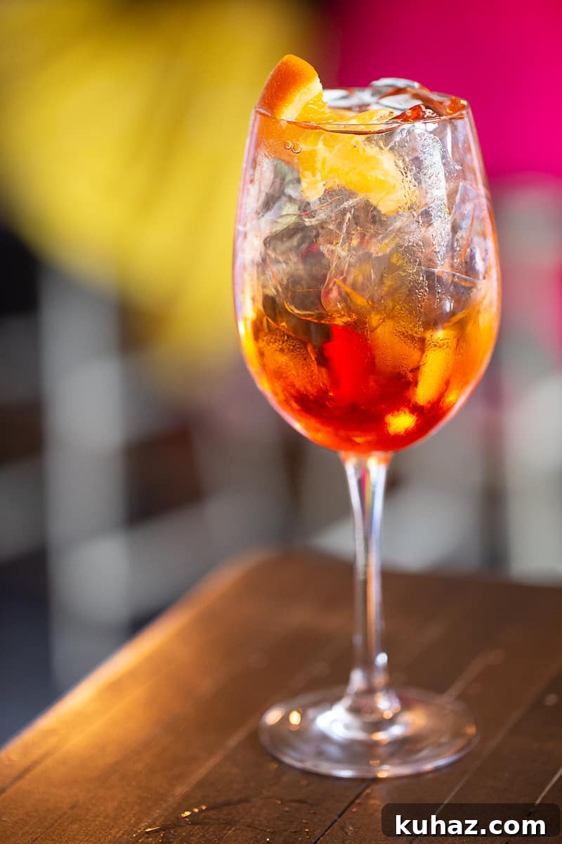 Prohibition Era Brunch with Classic Cocktails 6 Prohibition Aperol Spritz