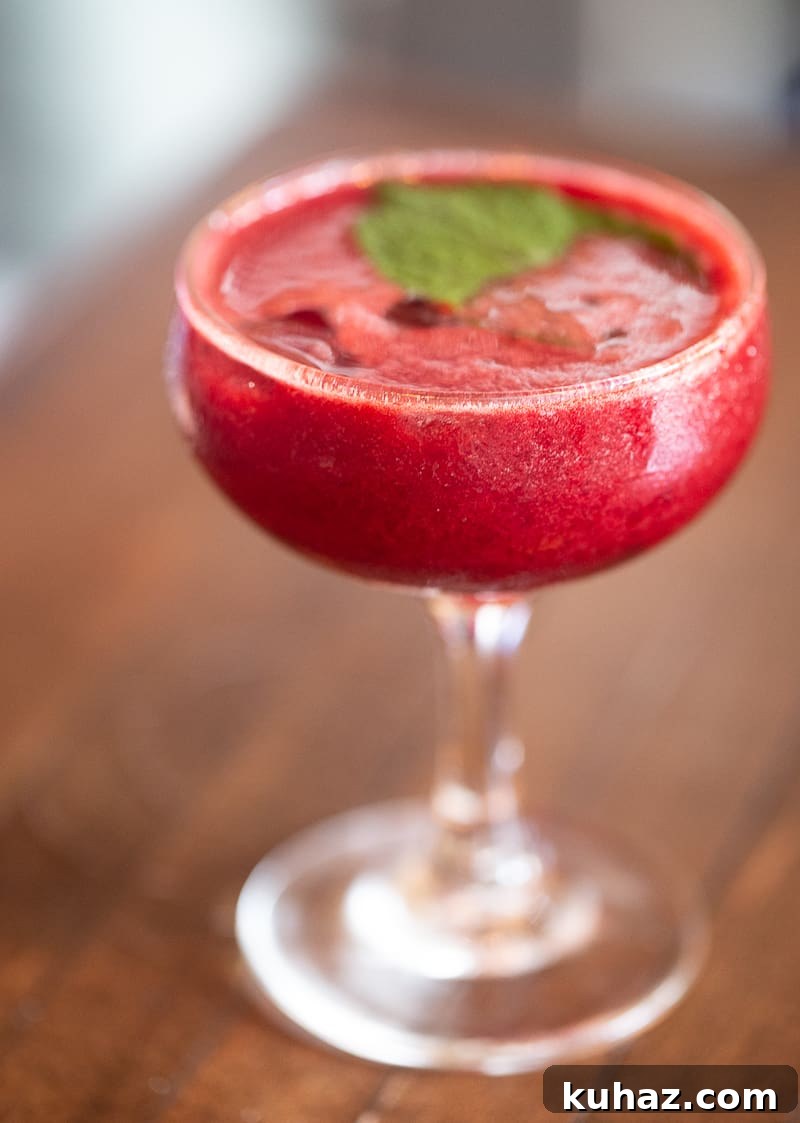 Prohibition Era Brunch with Classic Cocktails 7 Prohibition Cocktail with Raspberry, Mint, Vodka, and Elderflower