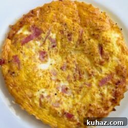 Air Fryer Ham and Cheese Omelet 15 ham and cheese omelet in the air fryer featured image