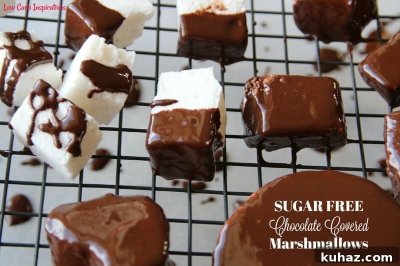 Sugar-Free Chocolate Covered Marshmallows Recipe