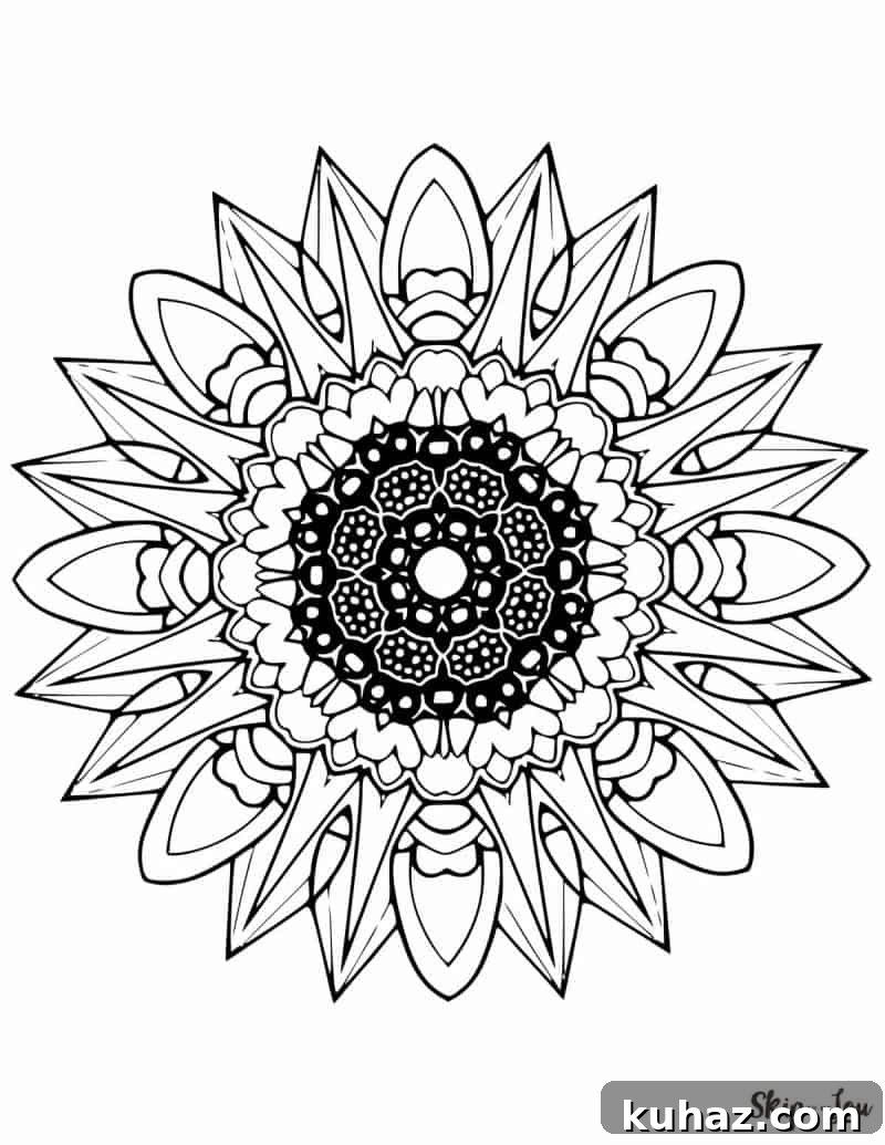 Free Printable Mandala Coloring Pages 2 Free Mandala Coloring Pages