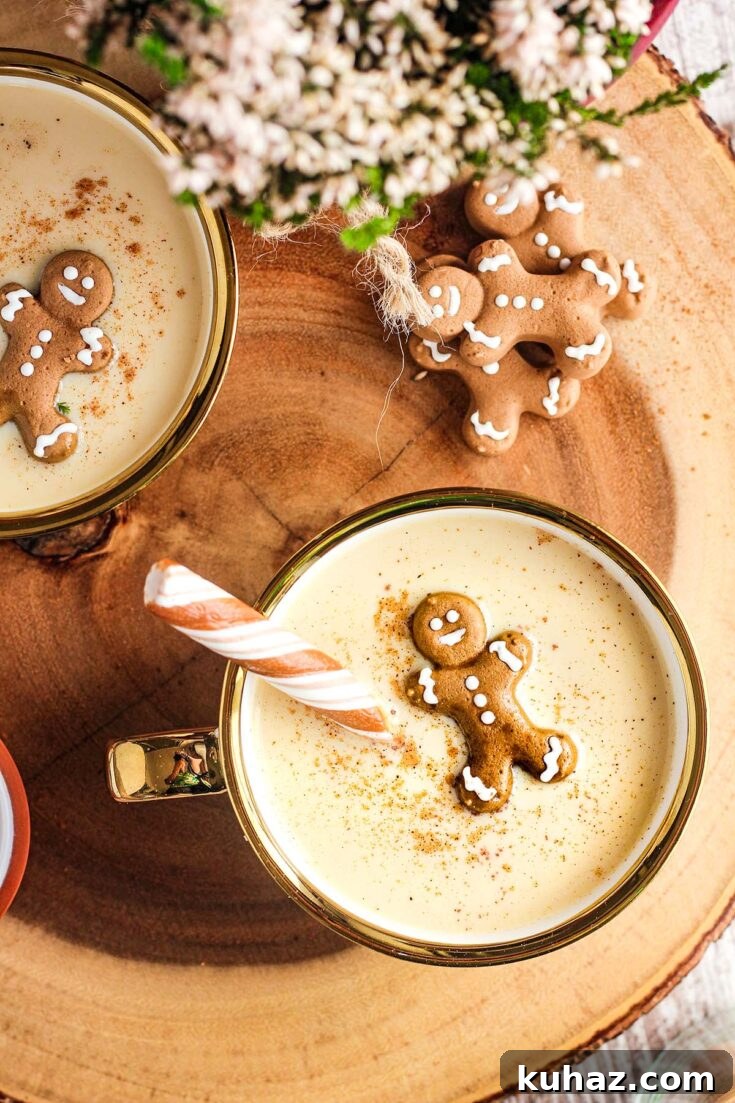 Eggnog with Baileys