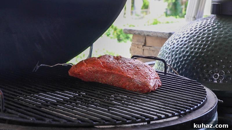 How to Reverse-Sear Picanha on a Big Green Egg 7 Big Green Egg Reverse Seared Picanha