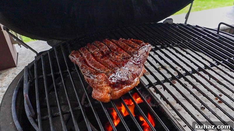 How to Reverse-Sear Picanha on a Big Green Egg 9 Big Green Egg Reverse Seared Picanha