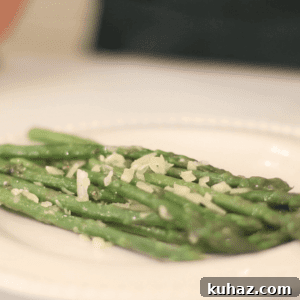 Roasted Asparagus with Parmesan 2 Asparagus With Parmesan