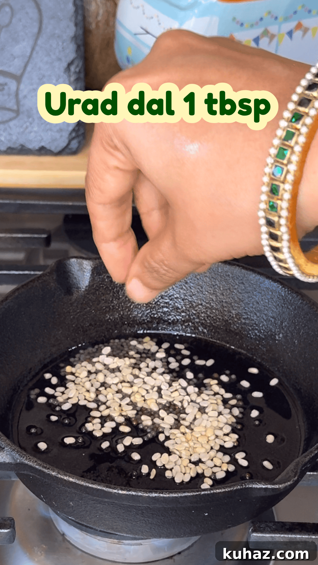 Add mustard seeds
