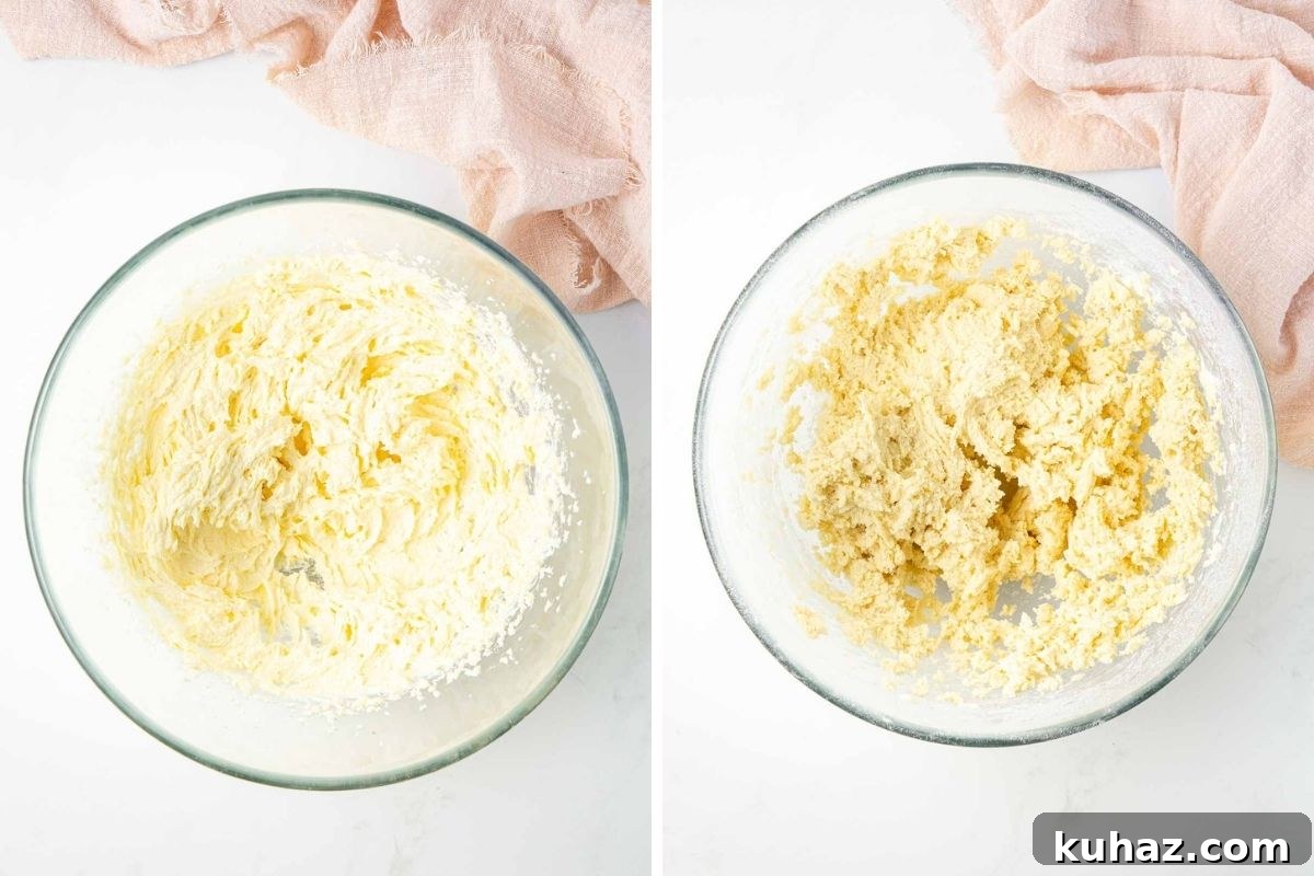 Sparkling Christmas Sugar Cookies Recipe 5 Rolling cookie dough into balls