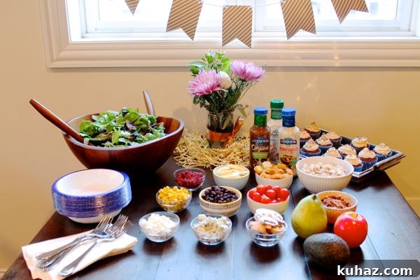 Build Your Own Salad Party IMG_1288