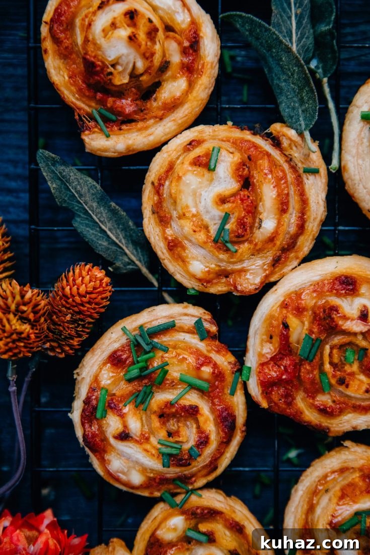 Pumpkin pinwheels