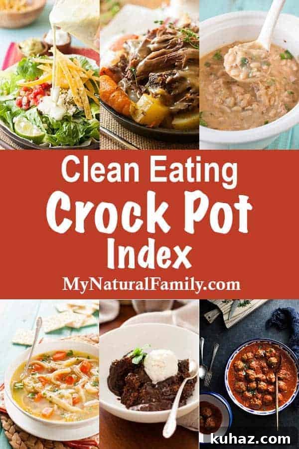 Clean Eating Crock Pot and Slow Cooker Recipes 2 Clean Eating Crock Pot Recipes