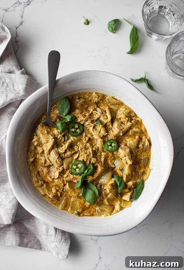 Thai basil curry