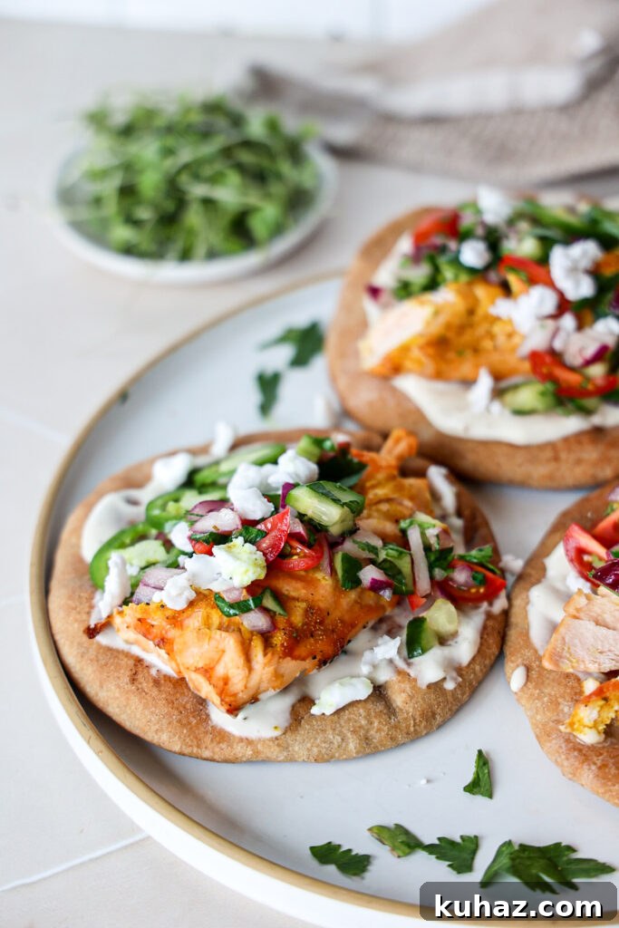 Naan Tacos Recipe: Indian-Style Flatbread Tacos 2 salmon naan tacos