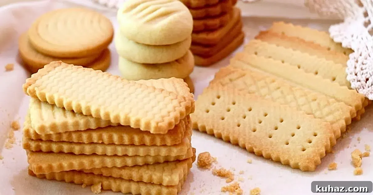 Buttery Classic Shortbread Cookies Recipe 3 homemade shortbread cookies in many shapes