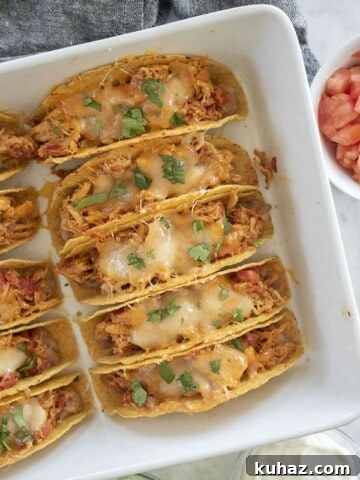 Baked Chicken Tacos