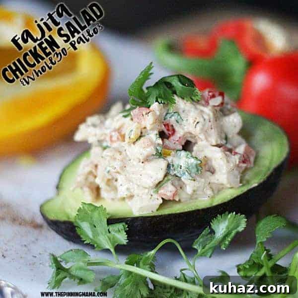 35 Unique Chicken Salad Recipes for Light Dinners and Lunch Prep 14 Fajita Chicken Salad
