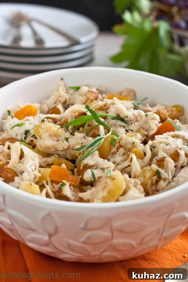 35 Unique Chicken Salad Recipes for Light Dinners and Lunch Prep 24 Apricot Almond Tarragon Chicken Salad