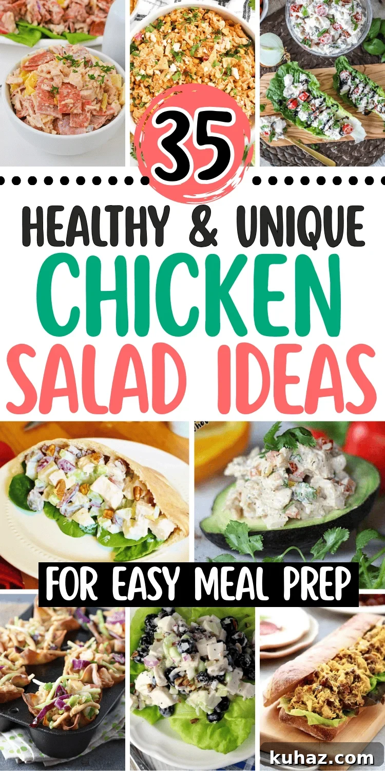 35 Unique Chicken Salad Recipes for Light Dinners and Lunch Prep 39 Chicken salad recipe image